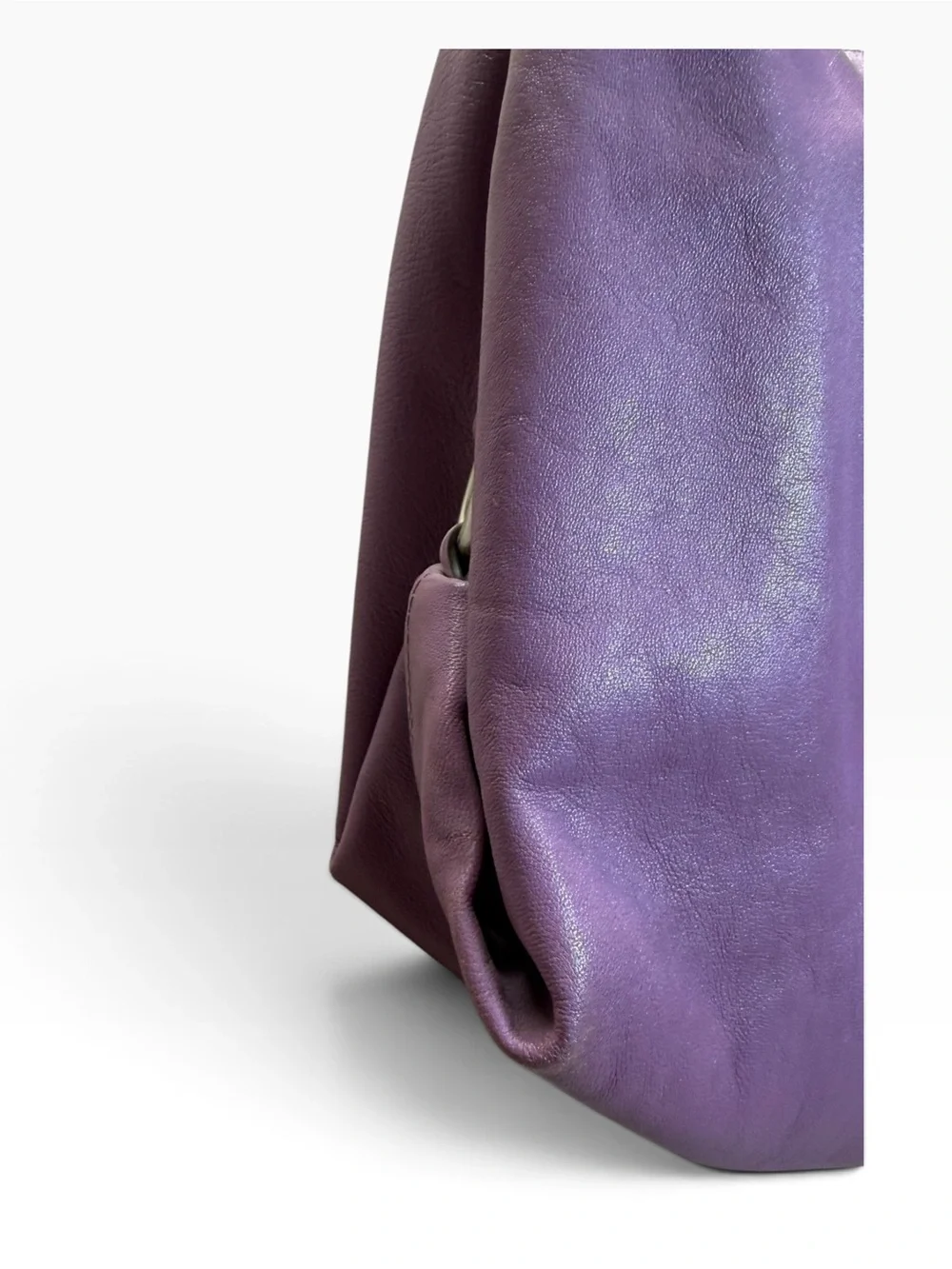 Coach 2012 Ashley F19761 Purple Leather Convertible Hobo Shoulder Crossbody Bag